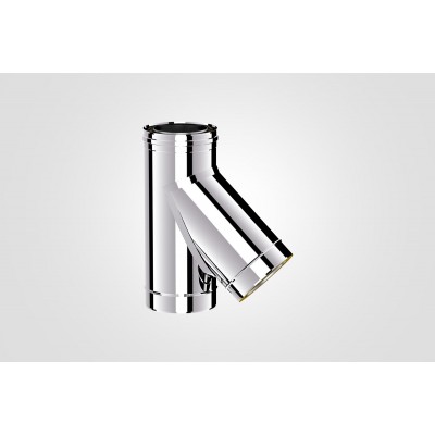 Solinox 135 Tee Short twin wall flue